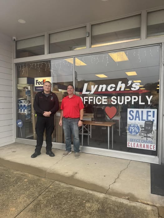 Thank you to Lynch’s Office Supply for their generous donation to our Christmas for the Kids event